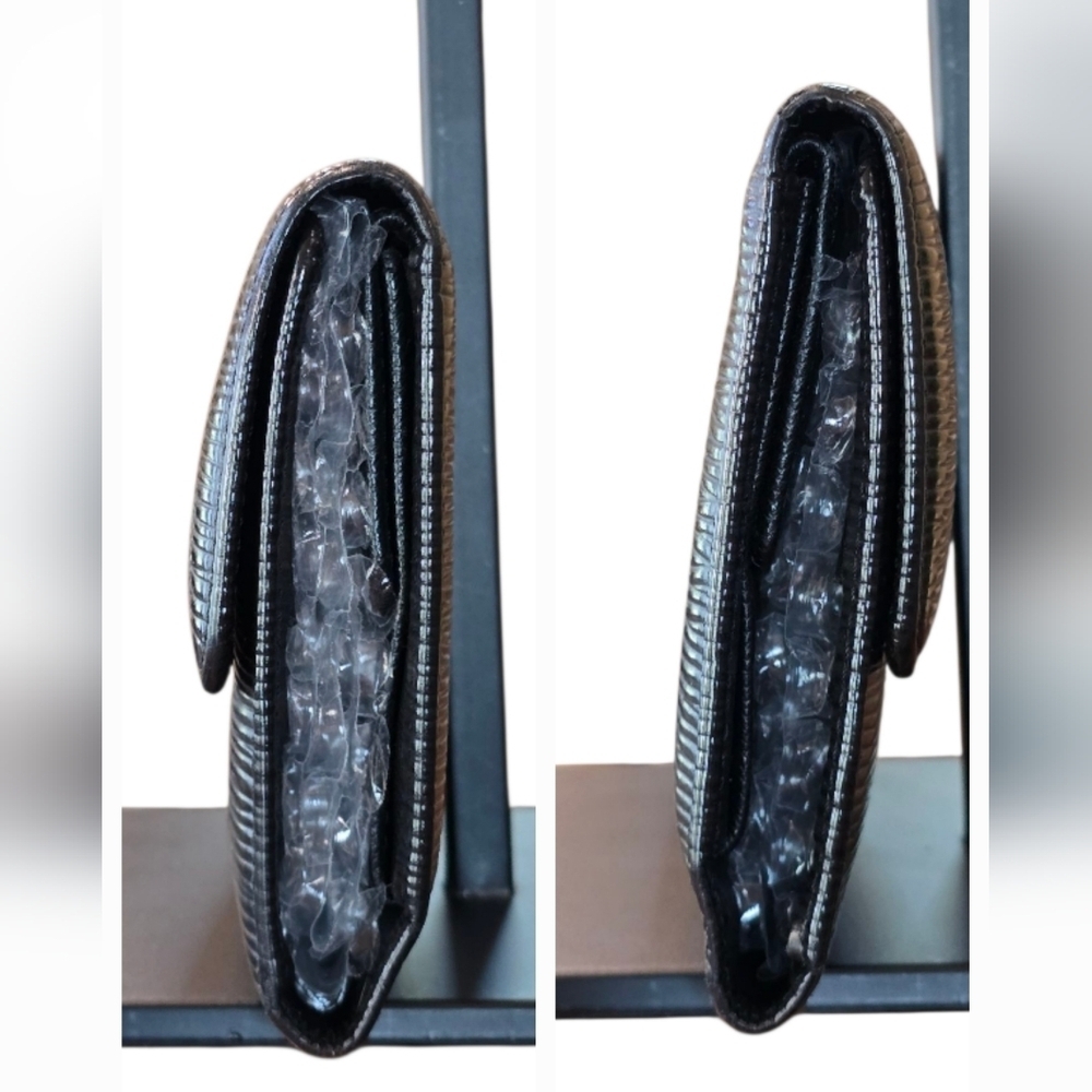 Louis Vuitton Black Epi Leather Porte-Tresor International Trifold Snap Wallet - Picture 8 of 16